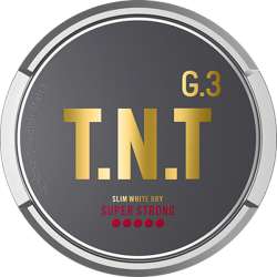 G3 T.N.T Super Strong Slim White Dry Portion