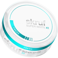 Skruf Super White Fresh Slim