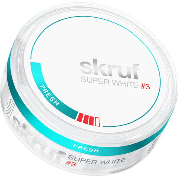 Skruf Super White Fresh Strong