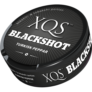 XQS Blackshot Nikotinfritt Snus