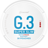 General G3 Mint Strong Super Slim White Portion