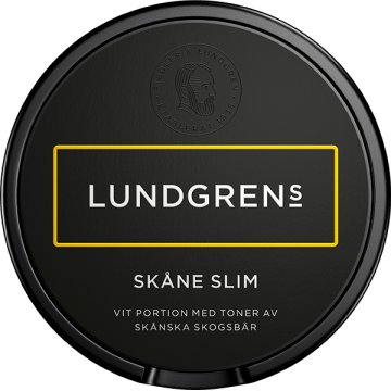 Lundgrens Skåne Slim Vit Portion