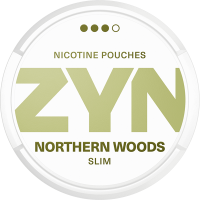 ZYN Slim Northern Woods All-White Portion