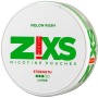ZIXS Melon Rush Large All-White Portion Nicotine Pouches