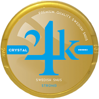 24K Crystal White Dry Portionssnus
