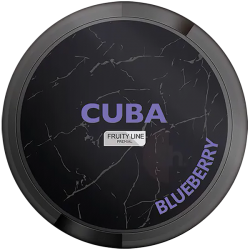 CUBA Blueberry All-White Portion