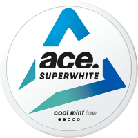 ACE Cool Mint Low Slim All-White Portion