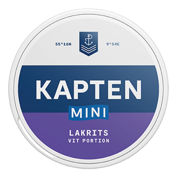 Kapten mini Lakrits