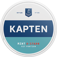 Kapten X-Stark Mint Vit Portion