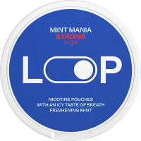 Loop Mint Mania Strong Slim All-White Portion