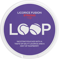 Loop Licorice Fusion Strong Slim All-White Portion