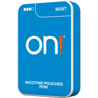 on! Mint Strong Mini All-White Nikotin Portion