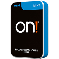 on! Mint X-Strong Mini All-White Nikotin Portion