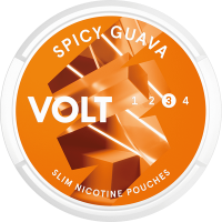 VOLT Spicy Guava Strong Slim All-White Portion Nicotine Pouches