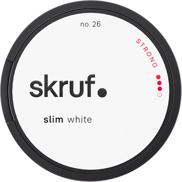 Skruf White Strong Slim