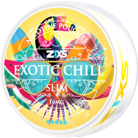 ZIXS Slim Exotic Chill All-White Nikotin Portion