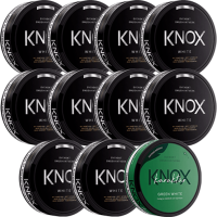 Knox Mixat 11p 10x White + 1x Green