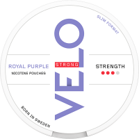 VELO Royal Purple All-White Nicotine Portion