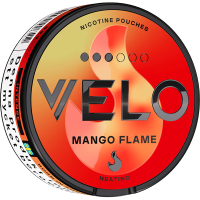 VELO Mango Flame Slim All-White Nicotine Portion