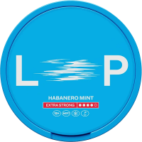 LOOP Habanero Mint X-Strong Slim All-White Nikotinpåsar