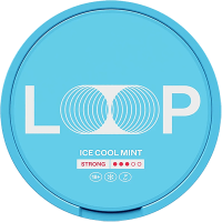 LOOP Ice Cool Mint Strong All-White Nikotinpåsar