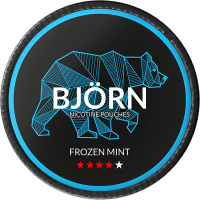 BJÖRN Frozen Mint All-White Nicotine Pouches