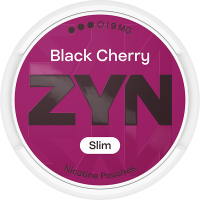 ZYN Slim Black Cherry #3 All-White Nicotine Pouches
