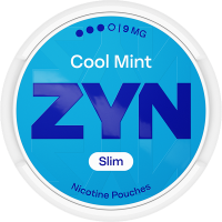 ZYN Slim Cool Mint #3 All-White Nicotine Pouches