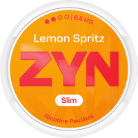 ZYN Slim Lemon Spritz All-White Nicotine Pouches