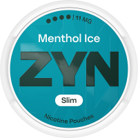 ZYN Slim Menthol Ice #4 All-White Nicotine Pouches
