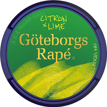 Göteborgs Rape White Citron Lime