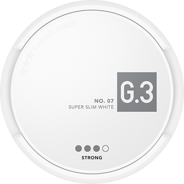 G3 White Super Slim