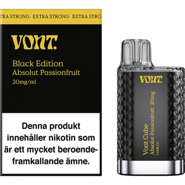 VONT Cube Black Edition - Absolut Passionfruit