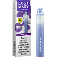 Lost Mary 1000 Grape Ice Engångs-Vape