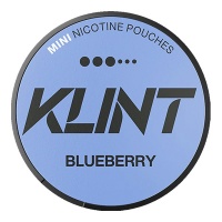 KLINT Blueberry mini All-White Nikotinpåsar